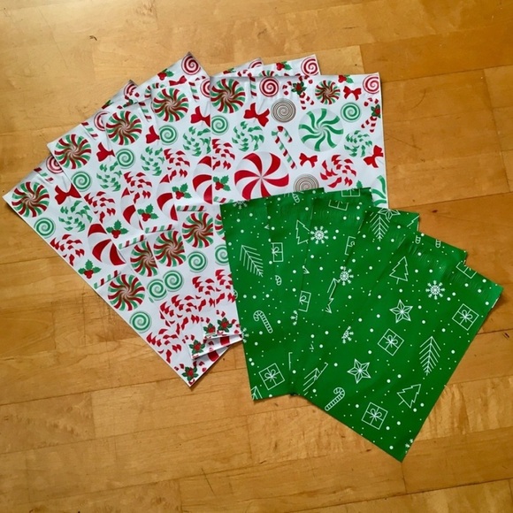 10 Count Polymailer Size Variety Bundle - HOLIDAY CANDY (5/6x9 + 5/10x13) - Picture 17 of 17